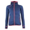 Blouson Polarshell Femme ACAMPUS Marine/corail 2 Blouson Polarshell Femme ACAMPUS Marine/corail -Vêtements De Ski ACAMPUS XJ A MARINE CORAIL FACE 1
