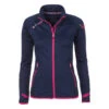 Blouson Polarshell Femme ACLIMATE Marine/fuchsia 2 Blouson Polarshell Femme ACLIMATE Marine/fuchsia -Vêtements De Ski ACLIMATE XJ 2 MARINE 3