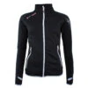 Blouson Polarshell Femme ACLIMATE Noir/blanc -Vêtements De Ski ACLIMATE XJ N NOIR BLANC FACE