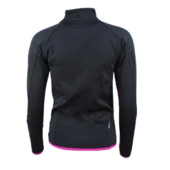 Blouson Polarshell Femme ACLIMATE Noir/fuchsia 6 Blouson Polarshell Femme ACLIMATE Noir/fuchsia -Vêtements De Ski ACLIMATE XJ N NOIR FUSHIA DOS