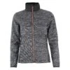 Blouson Polaire Femme ACREST Noir/rose Gold -Vêtements De Ski ACREST QI G NOIR CHINE NOIR GOLD ROSE FACE1500