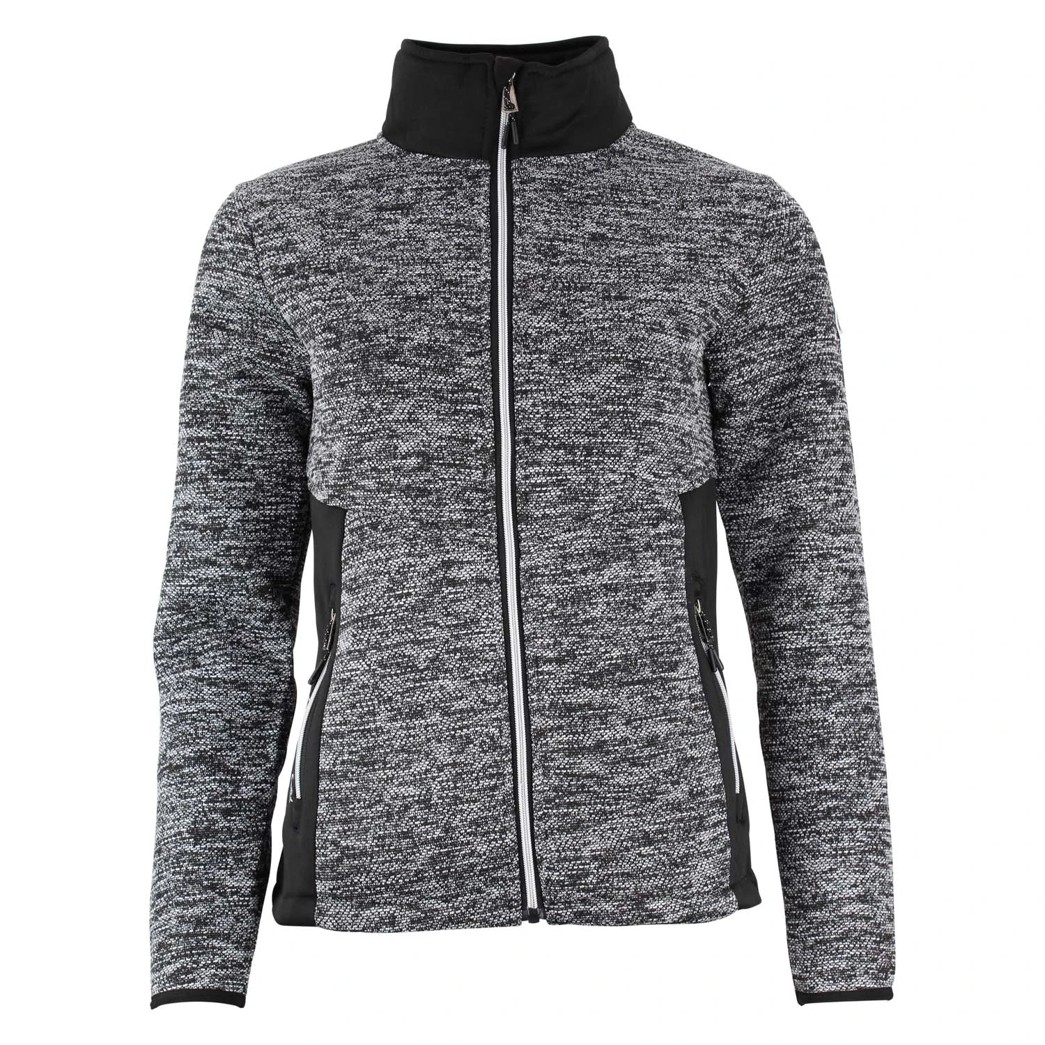 Blouson Polaire Femme ACREST Noir/argent 3 Blouson Polaire Femme ACREST Noir/argent