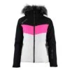 Blouson De Ski Femme AFIDOL Noir/fuchsia 1 Blouson De Ski Femme AFIDOL Noir/fuchsia -Vêtements De Ski AFIDOL HE BF NOIR FUSHIA FACE 1500