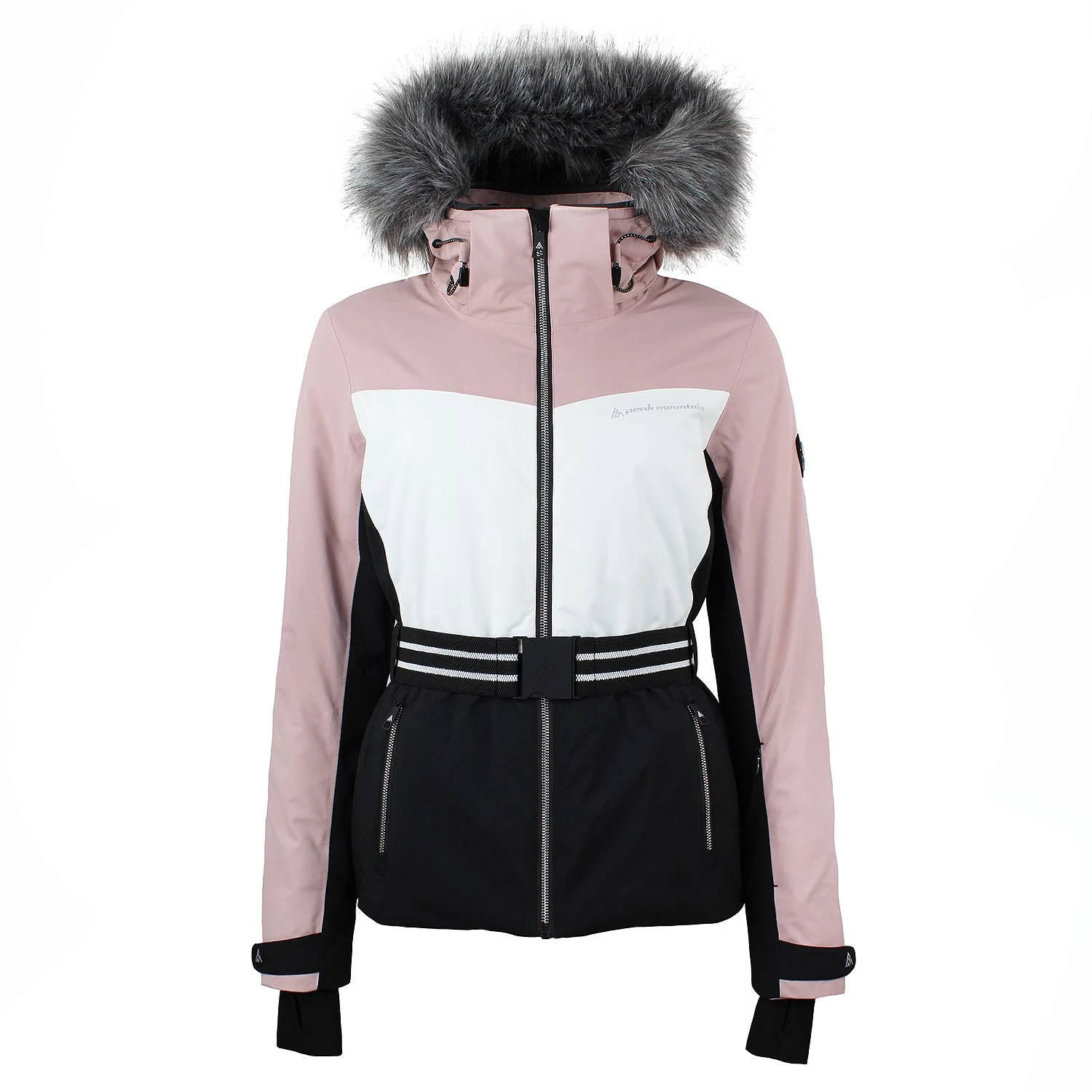 Blouson De Ski Femme ALMENIRA Rose/blanc/noir 3 Blouson De Ski Femme ALMENIRA Rose/blanc/noir