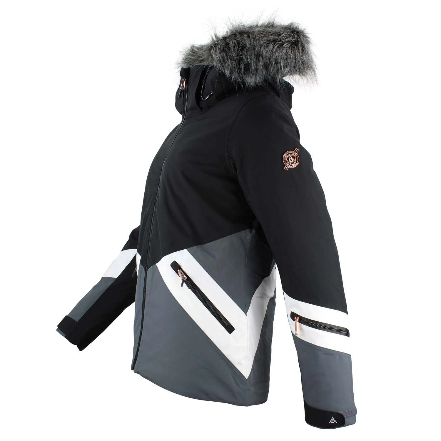 Blouson De Ski Femme ANITA Noir 5 Blouson De Ski Femme ANITA Noir – Image 3