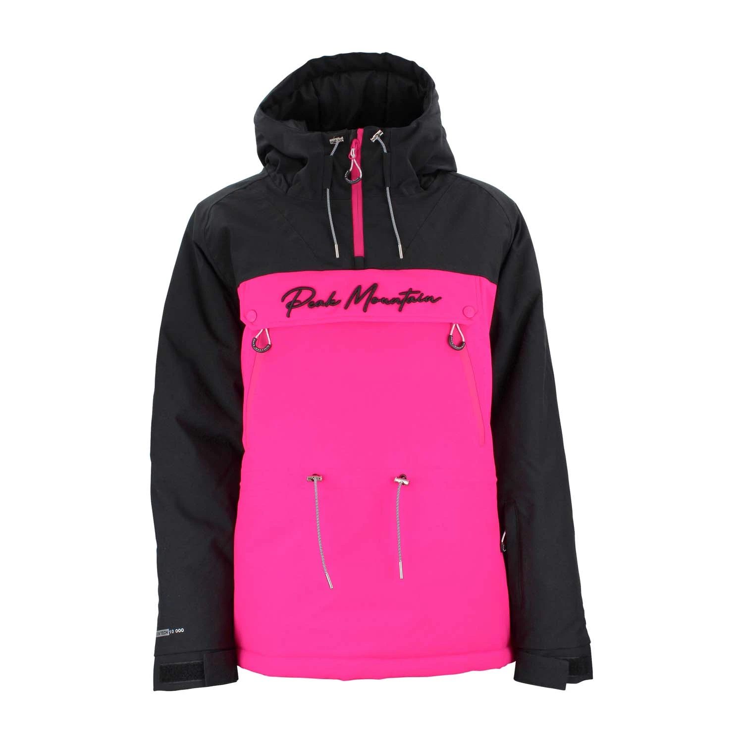 Blouson De Ski Passe-tête Femme AVINI Noir/fuchsia 3 Blouson De Ski Passe-tête Femme AVINI Noir/fuchsia