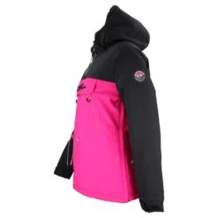 Blouson De Ski Passe-tête Femme AVINI Noir/fuchsia 7 Blouson De Ski Passe-tête Femme AVINI Noir/fuchsia -Vêtements De Ski AVINI UL NF FUSHIA FLASH PROFIL 1500