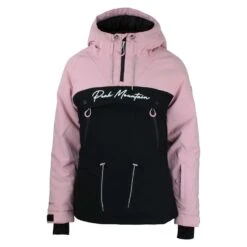 Blouson De Ski Passe-tête Femme AVINI Rose/noir