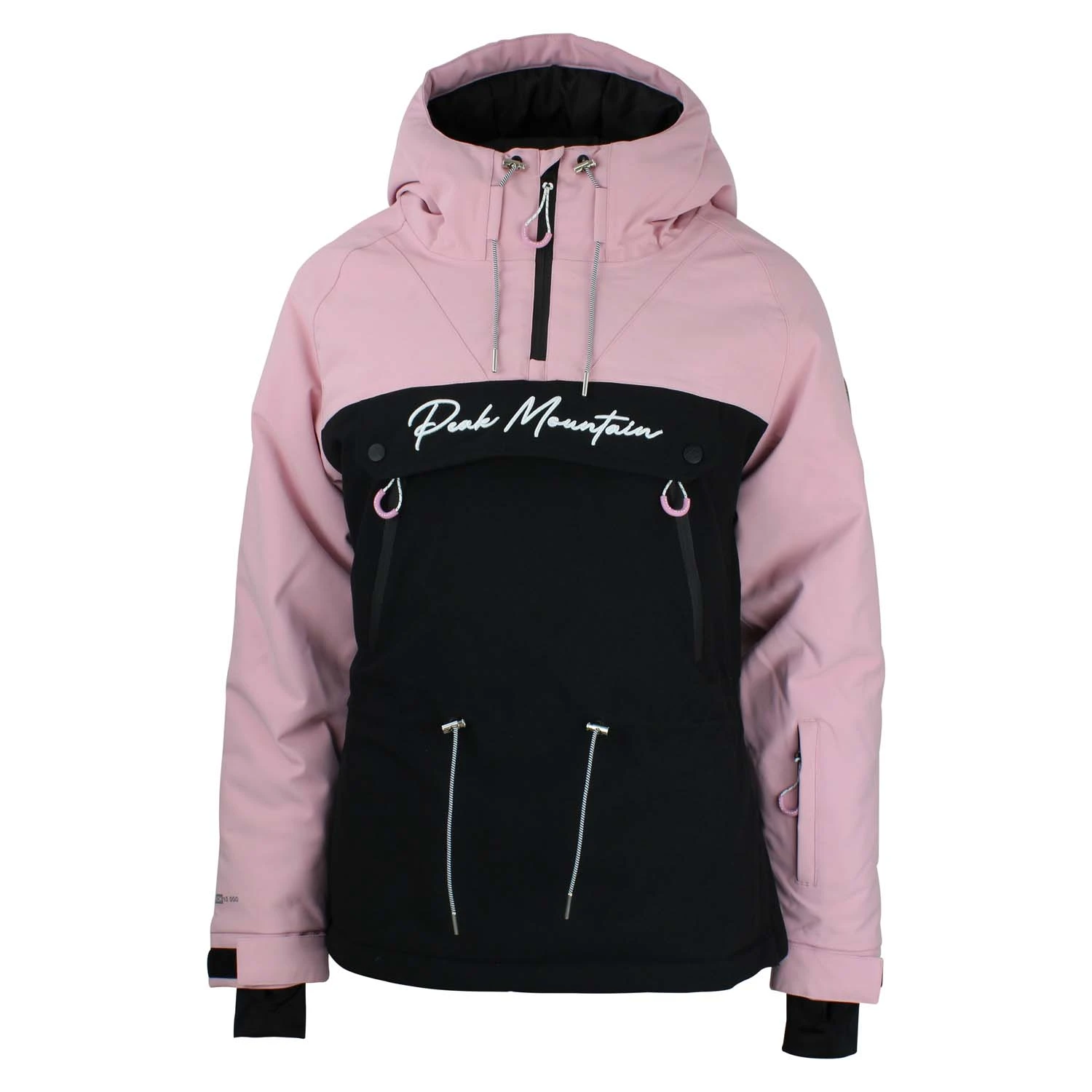Blouson De Ski Passe-tête Femme AVINI Rose/noir 3 Blouson De Ski Passe-tête Femme AVINI Rose/noir