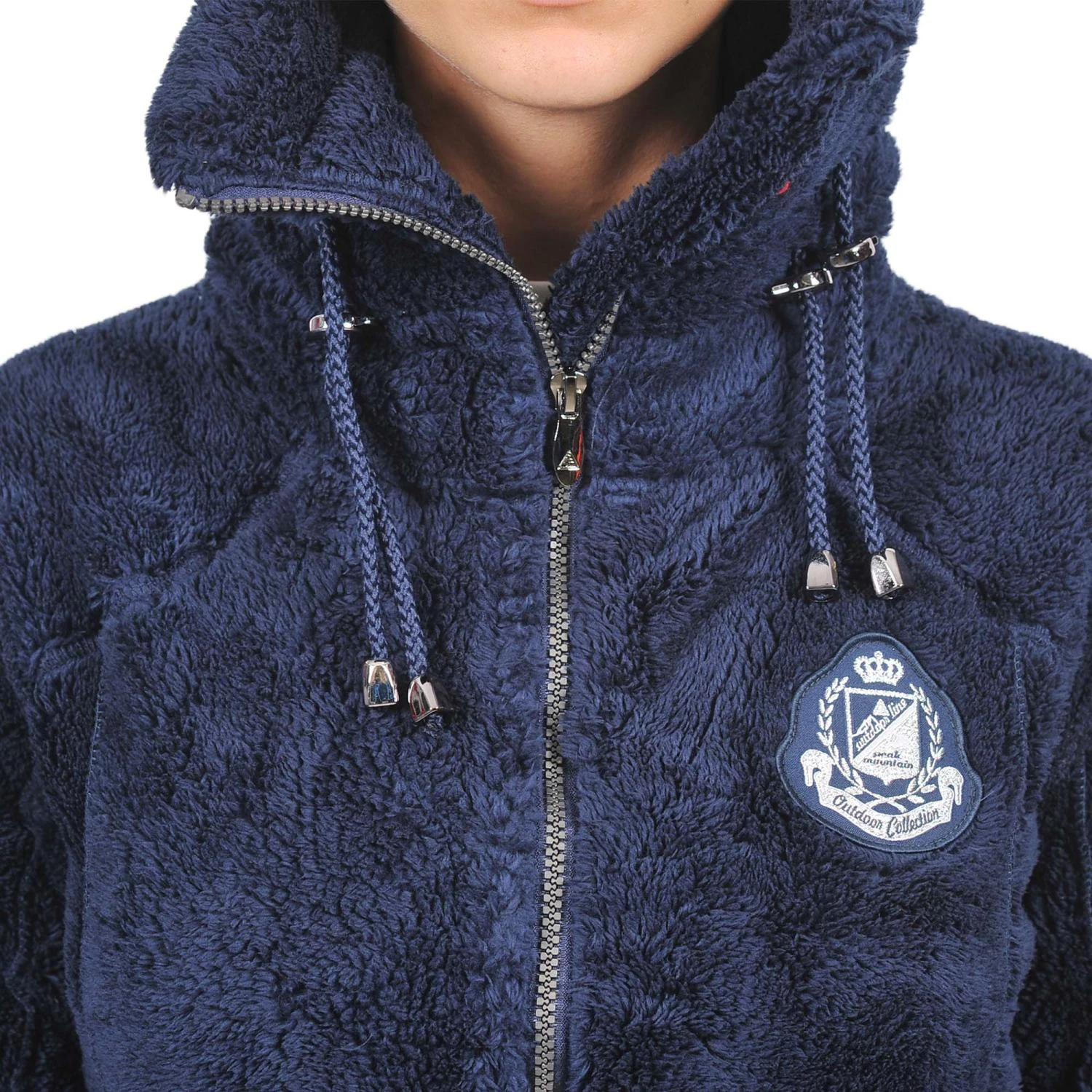 Blouson Polaire Femme ASANA Violet 6 Blouson Polaire Femme ASANA Violet – Image 4