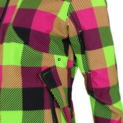 Blouson Softshell Femme AVENY Fuchsia/anis 9 Blouson Softshell Femme AVENY Fuchsia/anis -Vêtements De Ski BLO AVENY KS FUSHIA ANIS DETAIL 1 2