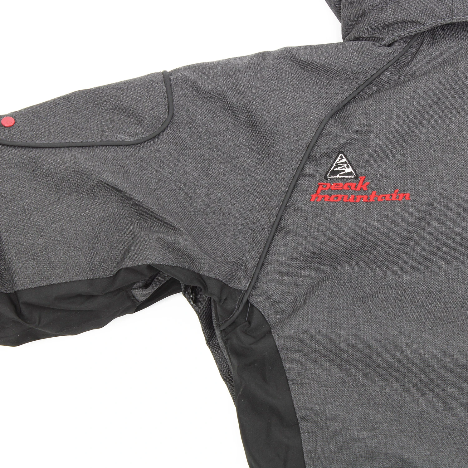 Blouson De Ski ECAMATE1016 Anthracite Chiné 6 Blouson De Ski ECAMATE1016 Anthracite Chiné – Image 4