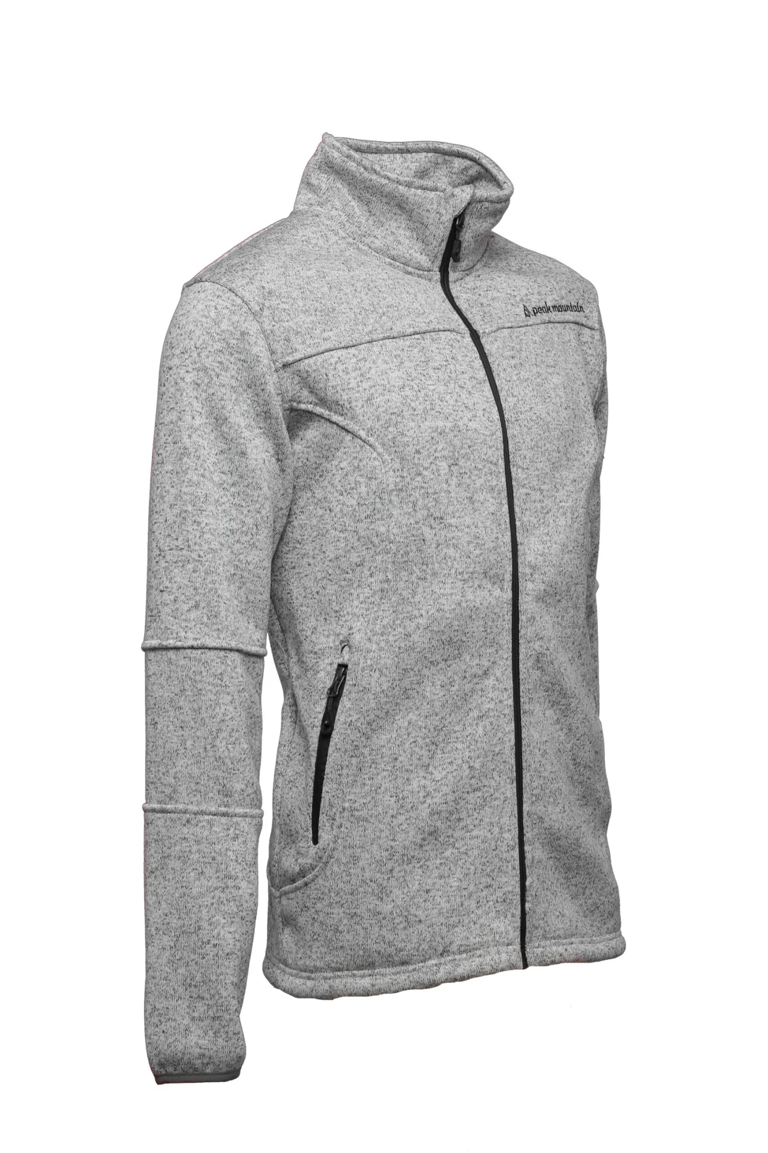 Blouson/Sweat Polarshell ECEMAILLO48 Gris 5 Blouson/Sweat Polarshell ECEMAILLO48 Gris – Image 3