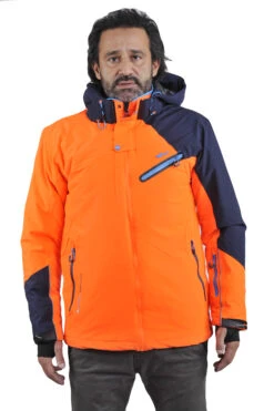 Blouson De Ski Homme CALIS Orange 10 Blouson De Ski Homme CALIS Orange -Vêtements De Ski Blouson de ski Homme CALIS orange Peak Mountain 1 1