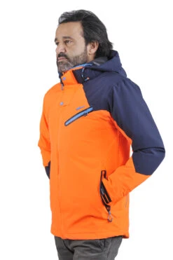 Blouson De Ski Homme CALIS Orange 11 Blouson De Ski Homme CALIS Orange -Vêtements De Ski Blouson de ski Homme CALIS orange Peak Mountain 2