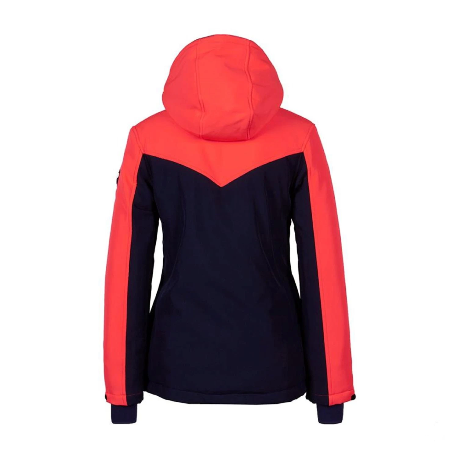 Blouson Softshell Femme AFLIGHT Corail/marine 4 Blouson Softshell Femme AFLIGHT Corail/marine – Image 2