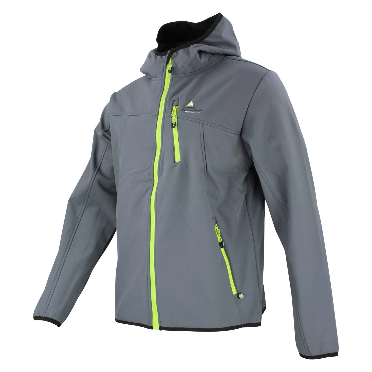 Blouson Soft Shell Garçon ECAMSO1016 Gris 5 Blouson Soft Shell Garçon ECAMSO1016 Gris – Image 3