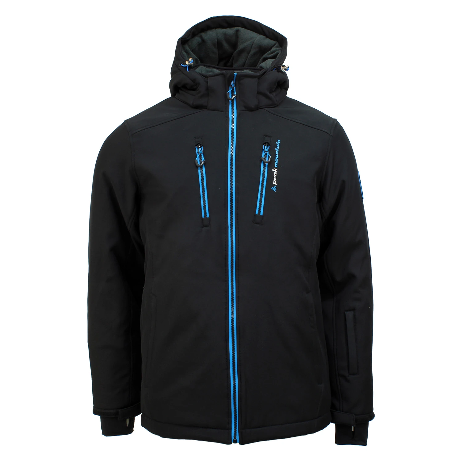 Blouson De Ski Homme CANADI Noir/bleu 3 Blouson De Ski Homme CANADI Noir/bleu