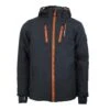 Blouson De Ski Homme CANADI Noir/orange