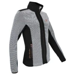 Blouson Polaire Femme ADAGIO Noir 8 Blouson Polaire Femme ADAGIO Noir -Vêtements De Ski Blouson polaire Femme ADAGIO noir Peak Mountain 1