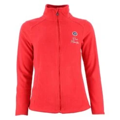 Blouson Polaire Femme ADARO Rouge