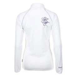 Blouson Polaire Femme AFONE Blanc -Vêtements De Ski Blouson polaire Femme AFONE blanc Peak Mountain 1
