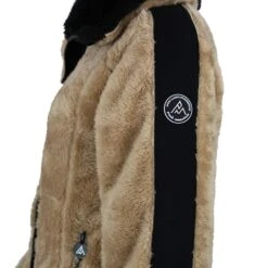 Blouson Polaire Femme AREVA Camel -Vêtements De Ski Blouson polaire Femme AREVA camel BLO AREVA 4