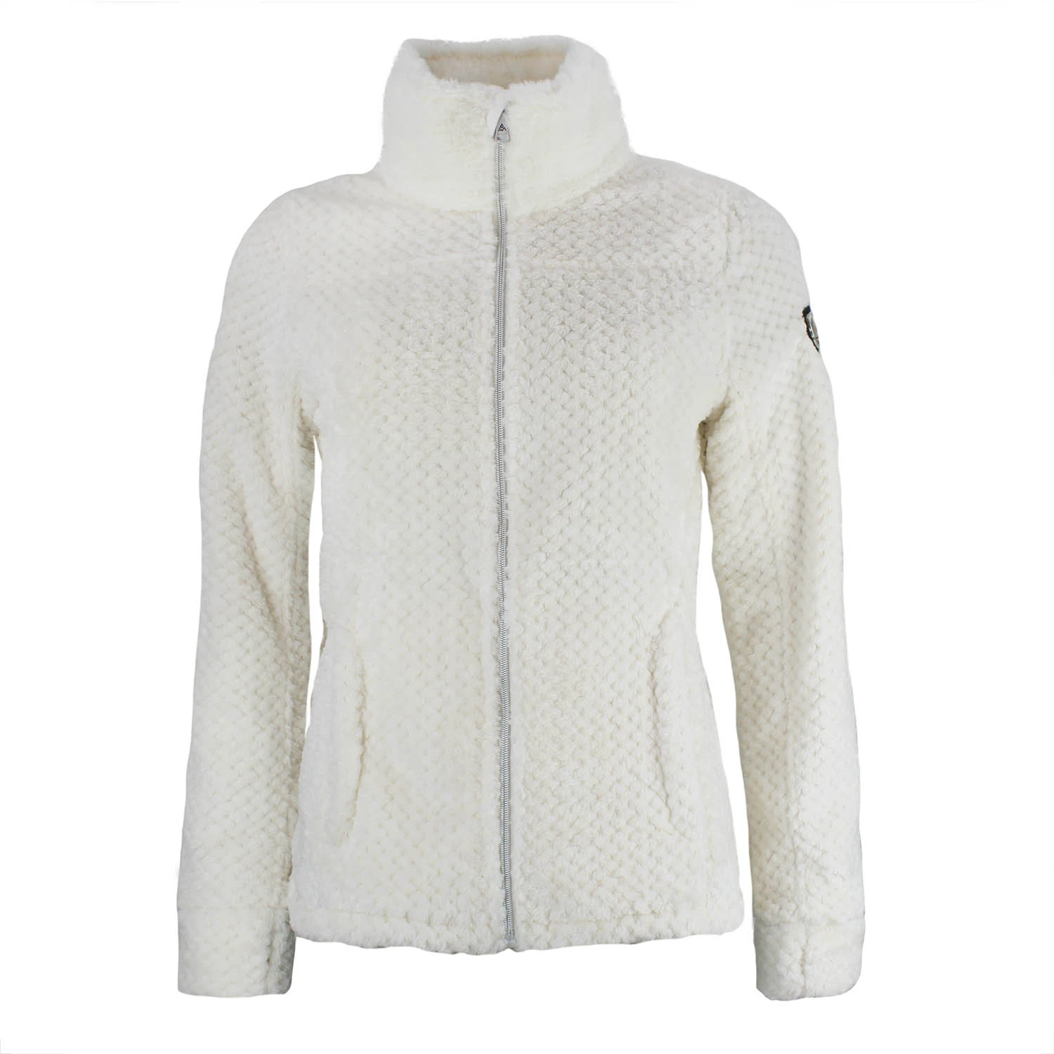 Blouson Polaire Femme ATAWAY écru 3 Blouson Polaire Femme ATAWAY écru