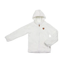 Blouson Polaire Fille GALANE Blanc
