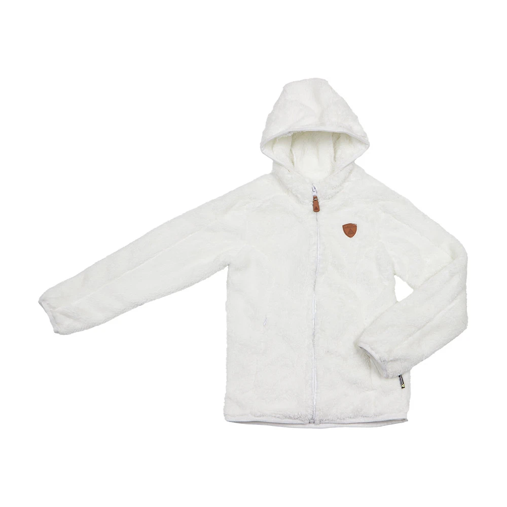 Blouson Polaire Fille GALANE Blanc 3 Blouson Polaire Fille GALANE Blanc