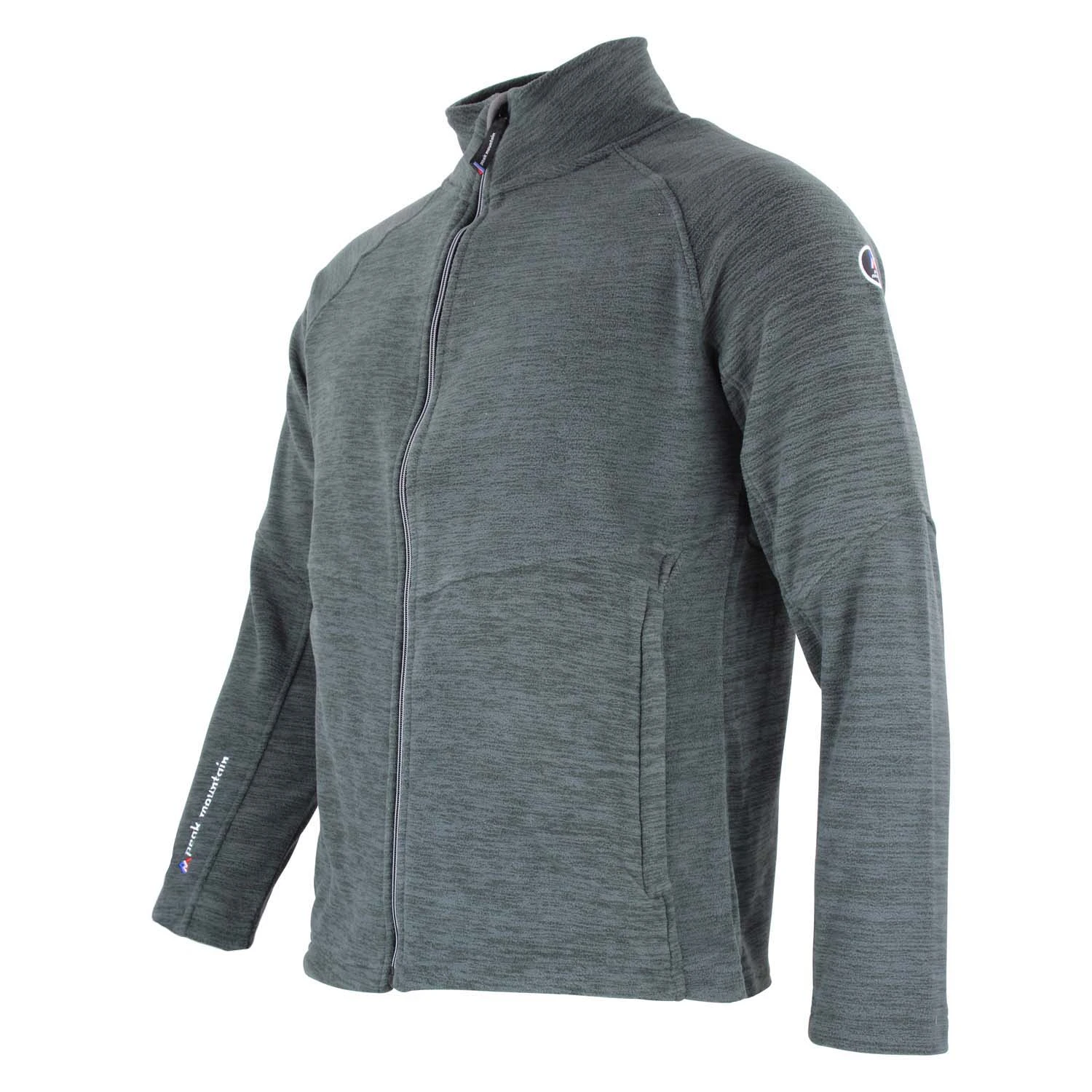 Blouson Polaire Homme CROCO Anthracite 5 Blouson Polaire Homme CROCO Anthracite – Image 3