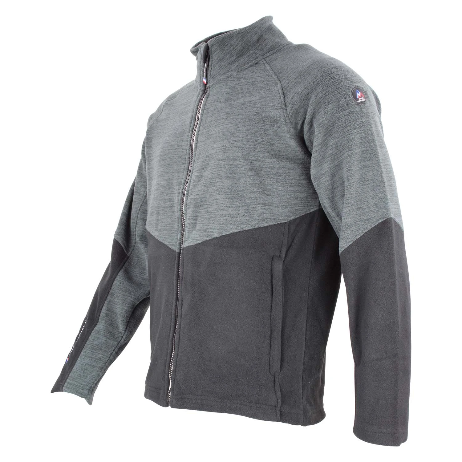 Blouson Polaire Homme CROCUS Anthracite 5 Blouson Polaire Homme CROCUS Anthracite – Image 3