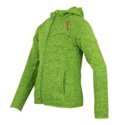 Blouson Polaire à Capuche GATORA Vert -Vêtements De Ski Blouson polaire a capuche GATORA vert BLO GATORA