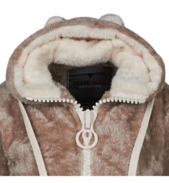 Blouson Polaire Femme ARELI Taupe 10 Blouson Polaire Femme ARELI Taupe -Vêtements De Ski Blouson polaire femme ARELE taupe Degre Celsius 3 1