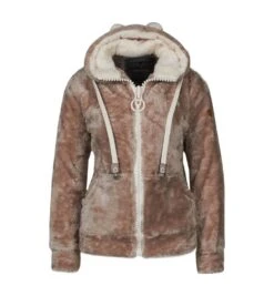Blouson Polaire Femme ARELI Taupe