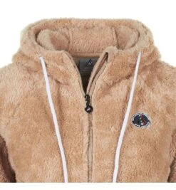Blouson Polaire Fille FALANZO Camel -Vêtements De Ski Blouson polaire fille FALANZO Peak Mountain camel 2 1 1 1