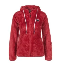 Blouson Polaire Fille FALANZO Rouge
