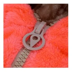 Blouson Polaire Fille FARELI Corail 7 Blouson Polaire Fille FARELI Corail -Vêtements De Ski Blouson polaire fille FARELI corail Degre Celsius 5