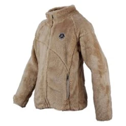 Blouson Polaire Fille FARIANO Camel -Vêtements De Ski Blouson polaire fille FARIANO camel BLO FARIANO