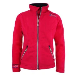 Blouson Polaire Fille GASA Rouge