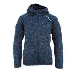 Blouson Polaire à Capuche FATORA Bleu