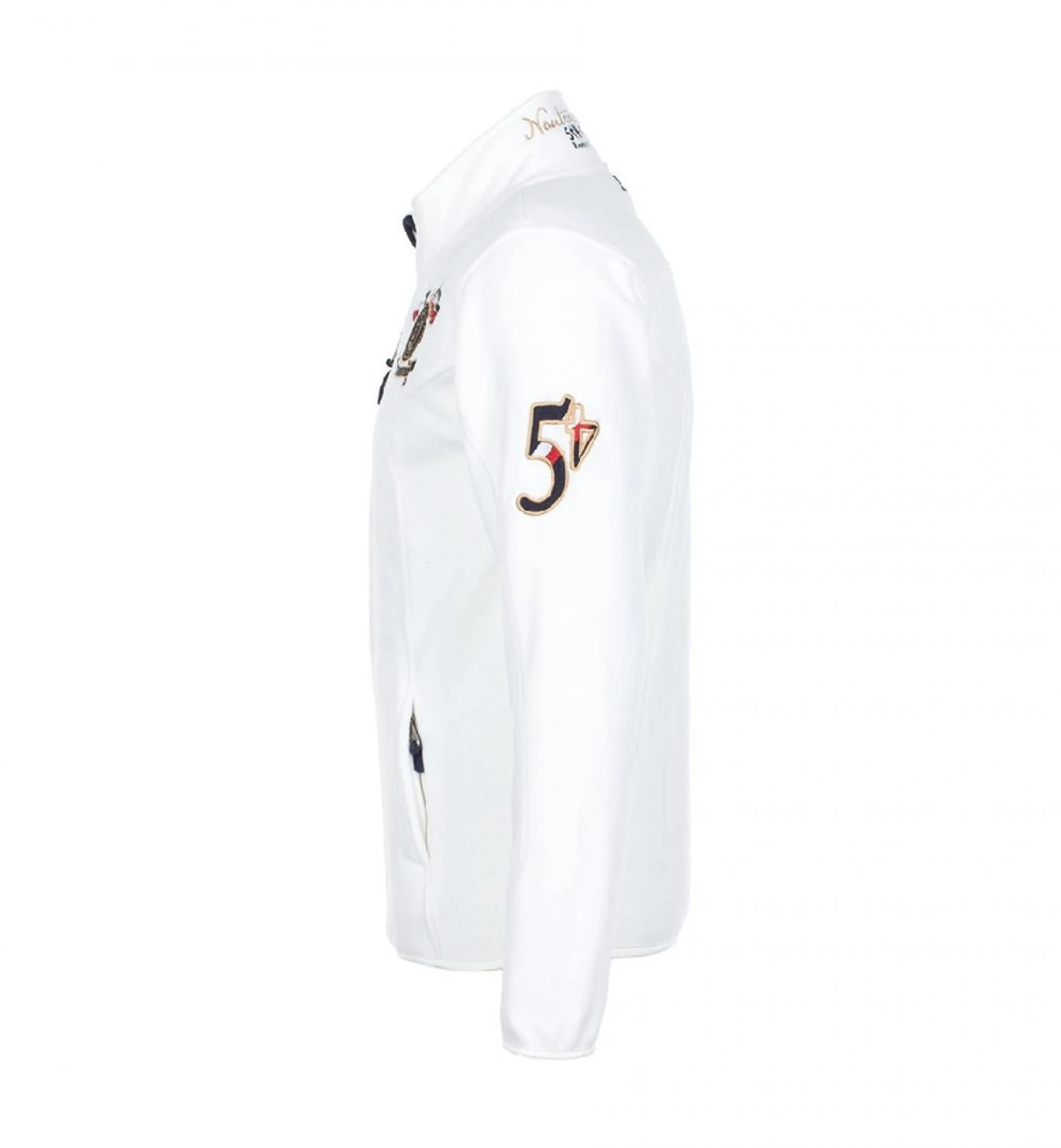 Blouson Polaire Homme CAUBIN Ecru 5 Blouson Polaire Homme CAUBIN Ecru – Image 3