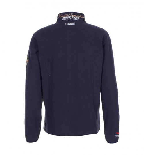 Blouson Polaire Homme CAUBIN Marine 4 Blouson Polaire Homme CAUBIN Marine – Image 2