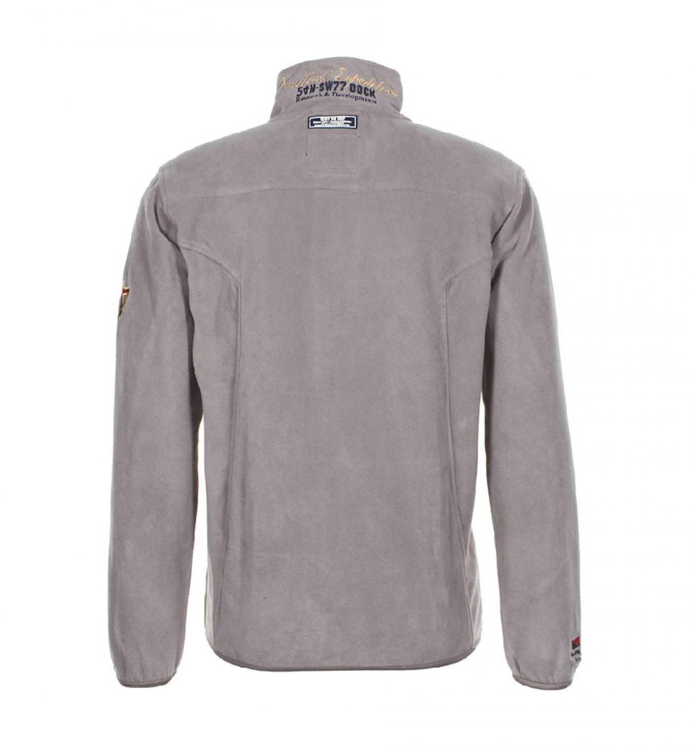 Blouson Polaire Homme CAUBIN Taupe 4 Blouson Polaire Homme CAUBIN Taupe – Image 2