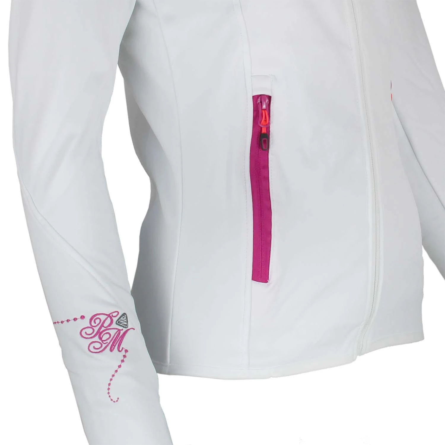 Blouson Polarshell Femme AYNUR Blanc 5 Blouson Polarshell Femme AYNUR Blanc – Image 3