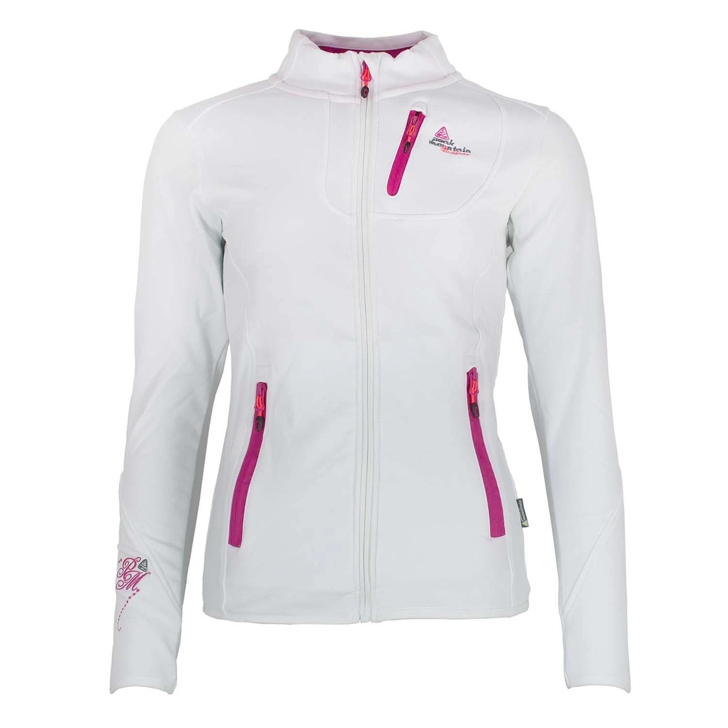 Blouson Polarshell Femme AYNUR Blanc 3 Blouson Polarshell Femme AYNUR Blanc