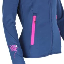 Blouson Polarshell Femme AYNUR Marine 7 Blouson Polarshell Femme AYNUR Marine -Vêtements De Ski Blouson polar shell AYNUR marine BLO AYNUR 1