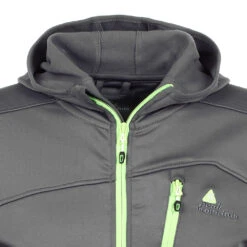Blouson Polar Shell CAMPUS Gris -Vêtements De Ski Blouson polar shell CAMPUS vert BLO CAMPUS