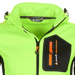 Blouson Polar Shell à Capuche CRISTOL Anis -Vêtements De Ski Blouson polar shell a capuche CRISTOL anis BLO CRISTOL