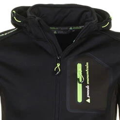 Blouson Polar Shell à Capuche CRISTOL Noir 7 Blouson Polar Shell à Capuche CRISTOL Noir -Vêtements De Ski Blouson polar shell a capuche CRISTOL noir BLO CRISTOL